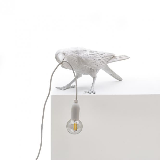 "Bird Lamp" Playing, weiß