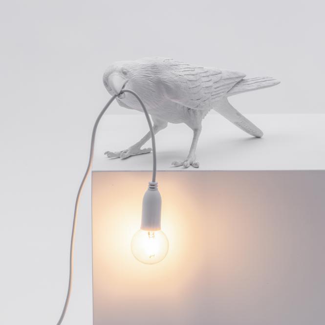 "Bird Lamp" Playing, weiß