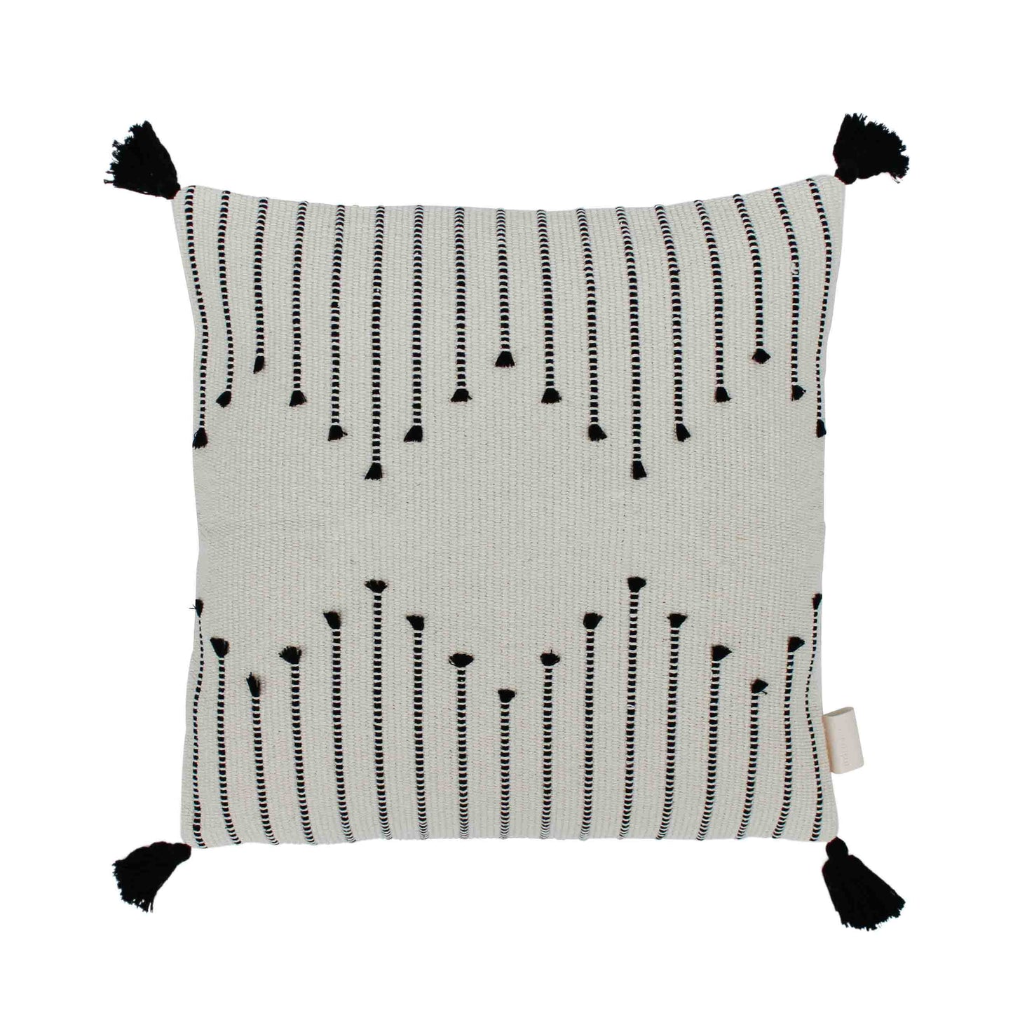 Boho-Set Kissenbezug Tassel inkl. Innenkissen, quadratisch